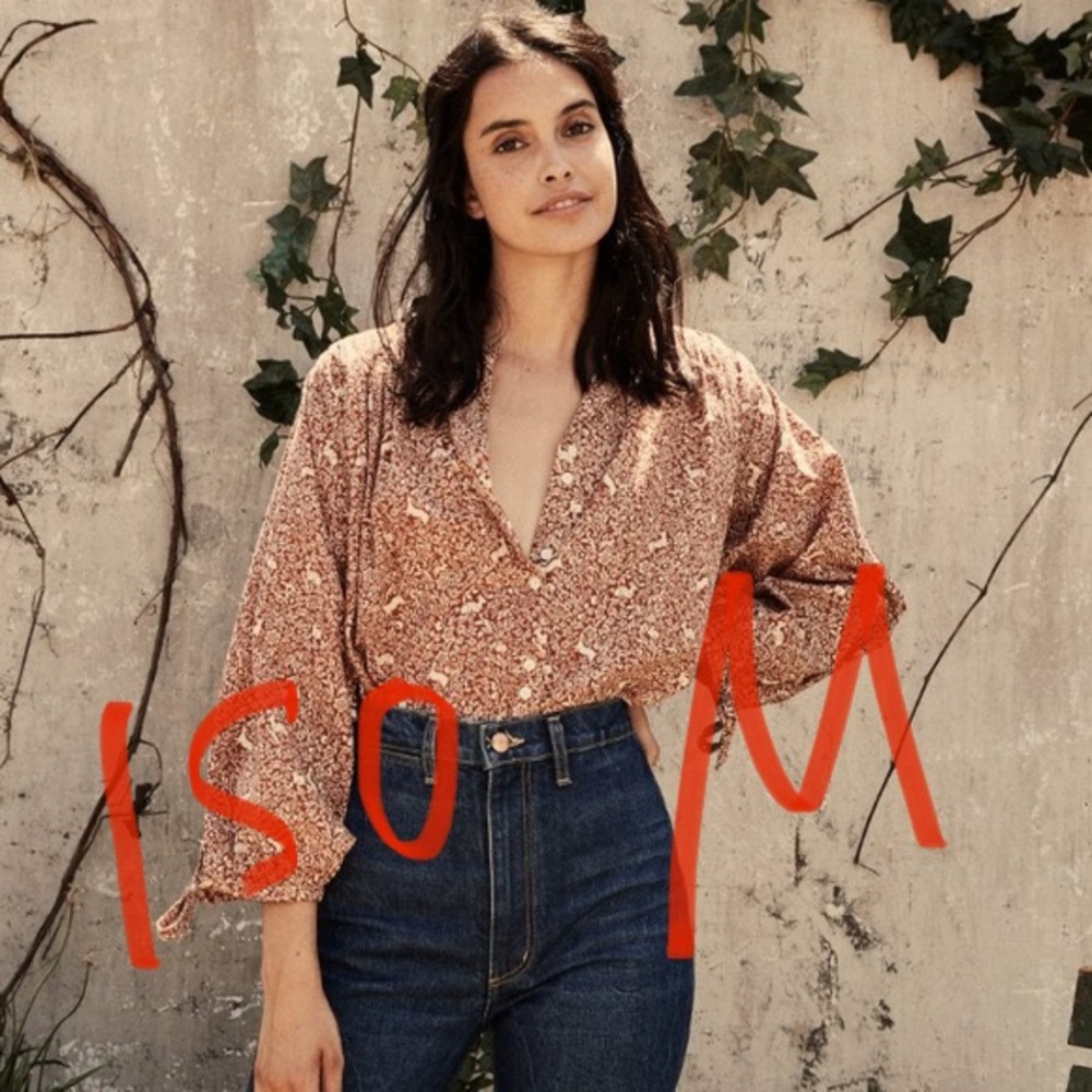 **FOUND!** Doen O’Keefe top in rust Prancing Fawn